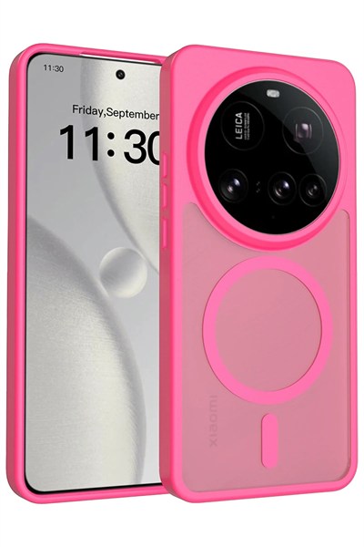 Mey İthalat®   Mi 15 Ultra Jota Magsafe Kapak - Rose