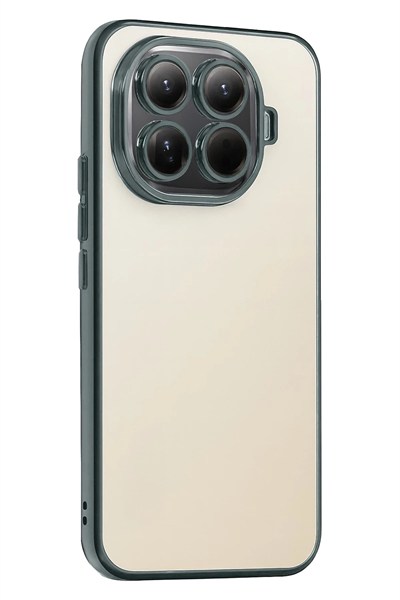 Mey İthalat®   Mi 15T Pro  Lensli Silikon - Titan Gri