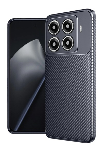 Mey İthalat®   Mi 15T Pro Auto Focus Karbon Kapak - Lacivert