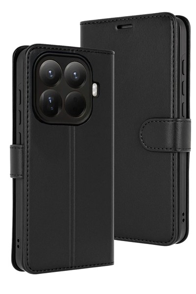 Mey İthalat®   Mi 15T Pro Trend S Plus Kapaklı Kılıf - Siyah