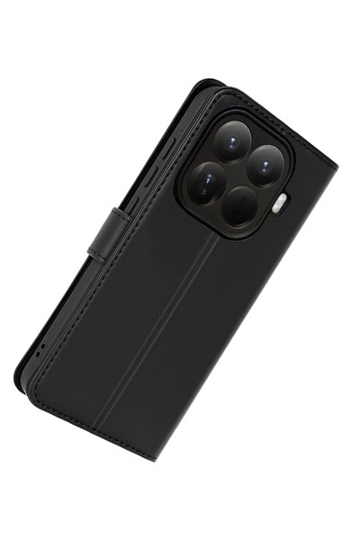 Mey İthalat®   Mi 15T Pro Trend S Plus Kapaklı Kılıf - Siyah