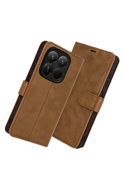 Mey İthalat®   Mi 15T Trend S Plus Kapaklı Kılıf - Taba