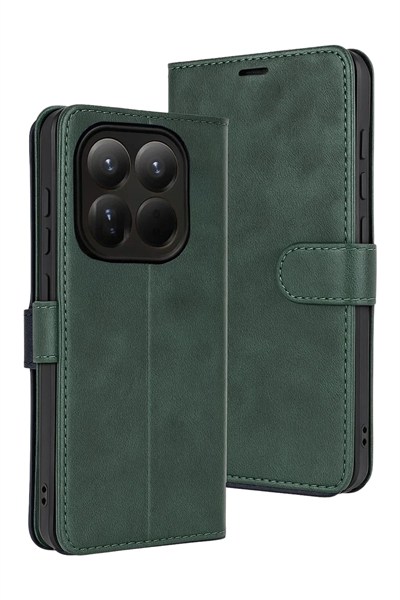 Mey İthalat®   Mi 15T Trend S Plus Kapaklı Kılıf - Yeşil