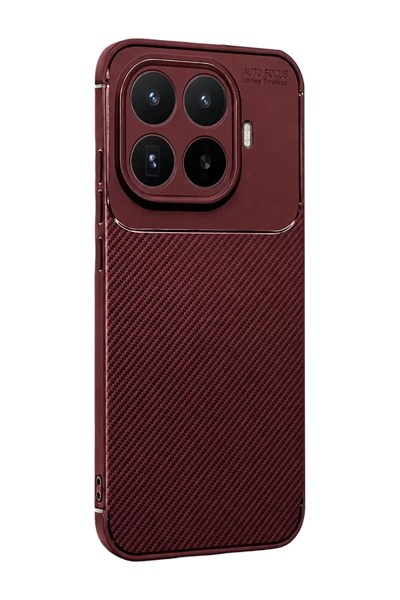 Mey İthalat®   Mi 17T Pro Auto Focus Karbon Kapak - Bordo