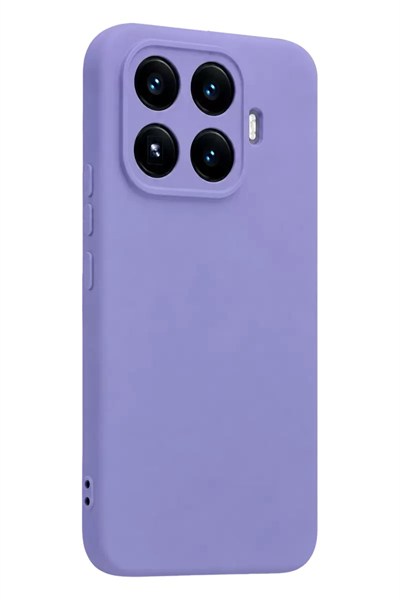 Mey İthalat®   Mi 17T Pro Nano içi Kadife Silikon - Lila