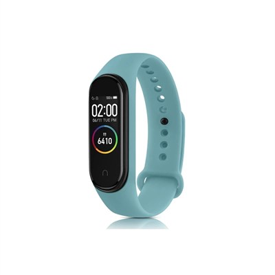 Mey İthalat®   Mi Band 4 Klasik Kordon - Bebek Mavisi