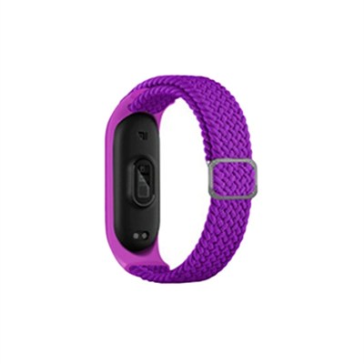 Mey İthalat®   Mi Band 4 Star Kordon - Mor