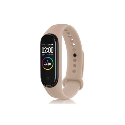 Mey İthalat®   Mi Band 6 Klasik Kordon - Pudra