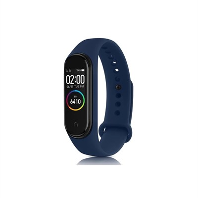 Mey İthalat®   Mi Band 7 Klasik Kordon - Lacivert
