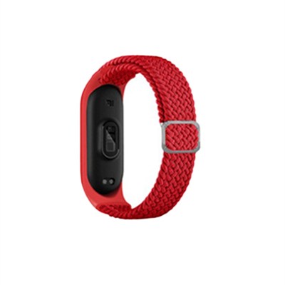 Mey İthalat®   Mi Band 7 Star Kordon - Kırmızı