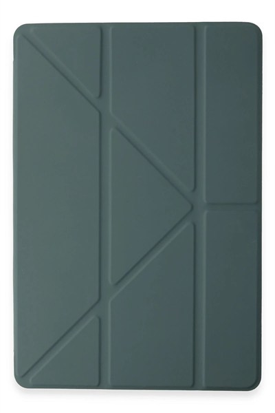 Mey İthalat®   Pad 6 Kılıf Kalemlikli Mars Tablet Kılıfı - Koyu Yeşil