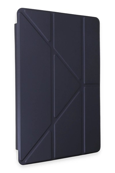Mey İthalat®   Pad 6 Kılıf Kalemlikli Mars Tablet Kılıfı - Lacivert