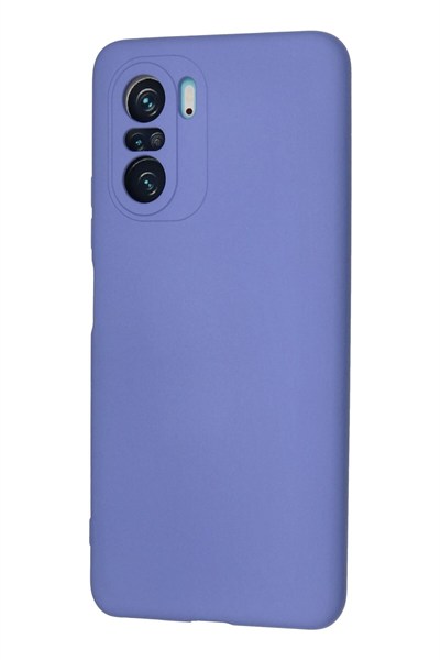 Mey İthalat®   Poco F3 Kılıf Nano içi Kadife Silikon - Lila