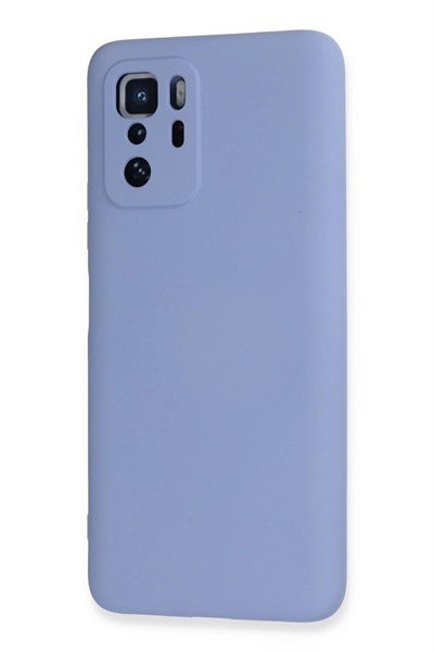 Mey İthalat®   Poco X3 GT Kılıf Nano içi Kadife Silikon - Lila