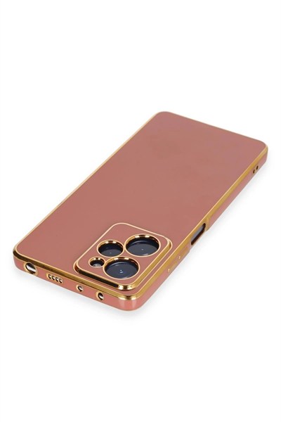 Mey İthalat®   Poco X5 Pro 5G Kılıf Volet Silikon - Kırmızı