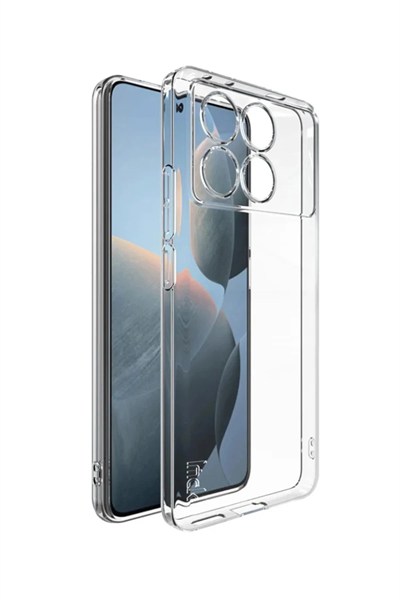 Mey İthalat®   Poco X6 Pro Kılıf Lüx Şeffaf Silikon