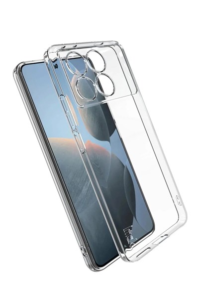Mey İthalat®   Poco X6 Pro Kılıf Lüx Şeffaf Silikon