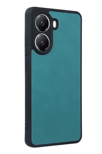 Mey İthalat®   Poco X7 Pro Kılıf Aras Deri Kapak - Açık Yeşil
