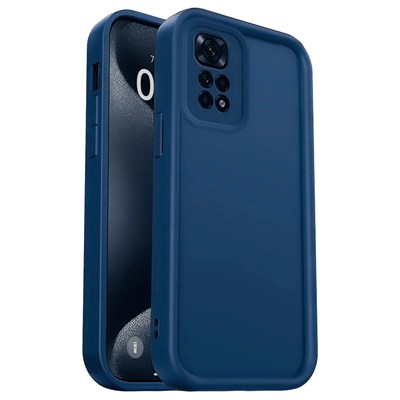 Mey İthalat®   Redmi 10 2022 Kılıf Viera Silikon - Lacivert
