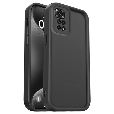 Mey İthalat®   Redmi 10 2022 Kılıf Viera Silikon - Siyah