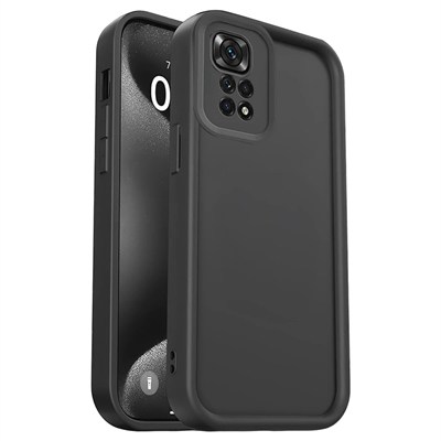 Mey İthalat®   Redmi 10 2022 Kılıf Viera Silikon - Siyah
