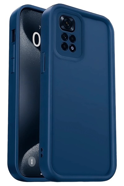 Mey İthalat®   Redmi 10 2022 Kılıf Viera Silikon - Lacivert