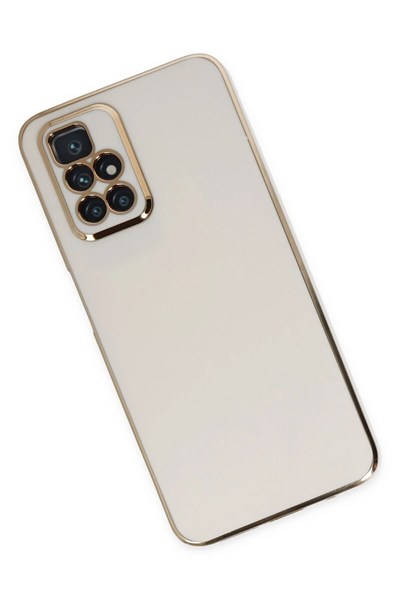 Mey İthalat®   Redmi 10 2022 Kılıf Volet Silikon - Beyaz
