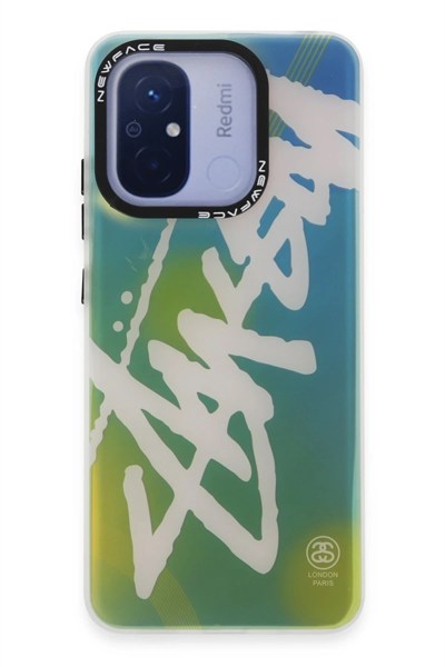Mey İthalat®   Redmi 12C Kılıf Estoril Desenli Kapak - Estoril - 2