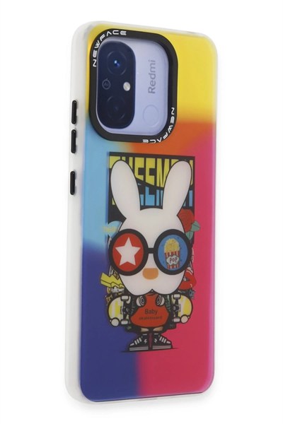 Mey İthalat®   Redmi 12C Kılıf Estoril Desenli Kapak - Estoril - 10