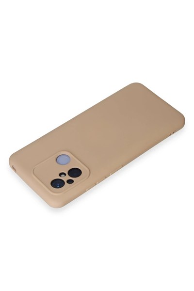 Mey İthalat®   Redmi 12C Kılıf Nano içi Kadife Silikon - Pudra