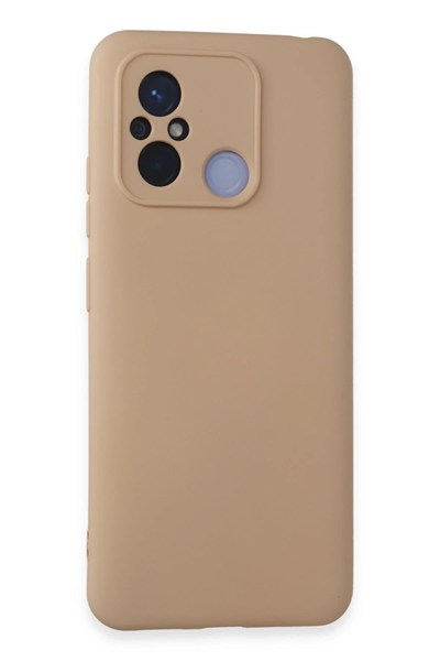 Mey İthalat®   Redmi 12C Kılıf Nano içi Kadife Silikon - Pudra