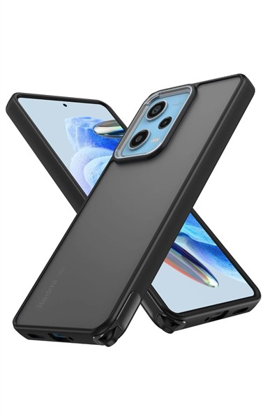 Mey İthalat®   Redmi 13 4G Kılıf Elegant Kapak - Siyah