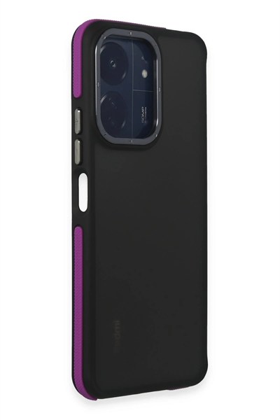 Mey İthalat®   Redmi 13C Harvel Kapak - Derin Mor