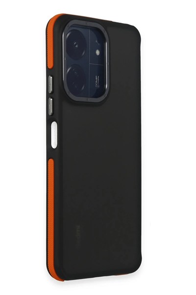 Mey İthalat®   Redmi 13C Harvel Kapak - Turuncu