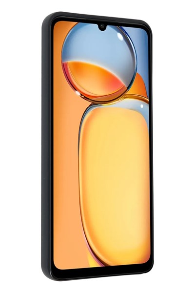 Mey İthalat®   Redmi 13C Kılıf Aras Deri Kapak - Pudra