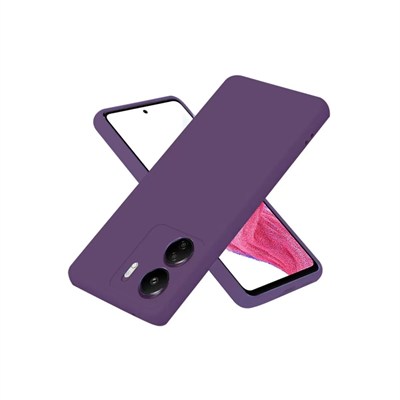 Mey İthalat®   Redmi 13C Kılıf First Silikon - Mor