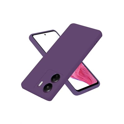 Mey İthalat®   Redmi 13C Kılıf First Silikon - Mor