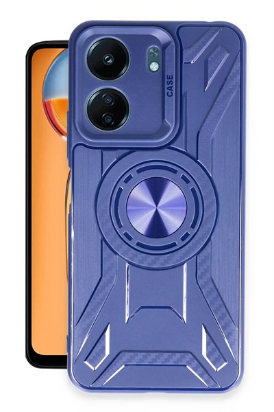 Mey İthalat®   Redmi 13C Kılıf Lincoln Silikon - Lacivert