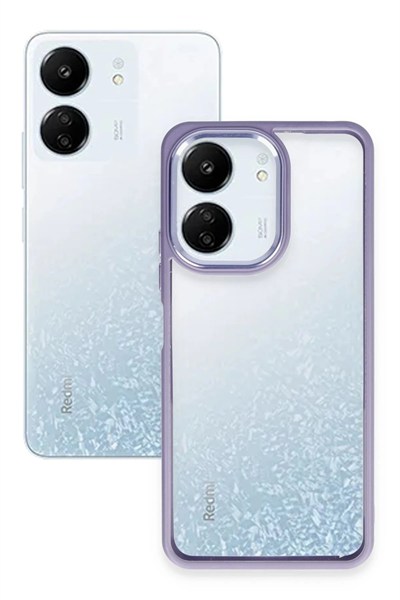 Mey İthalat®   Redmi 13C Kılıf Power Silikon - Sierra Blue