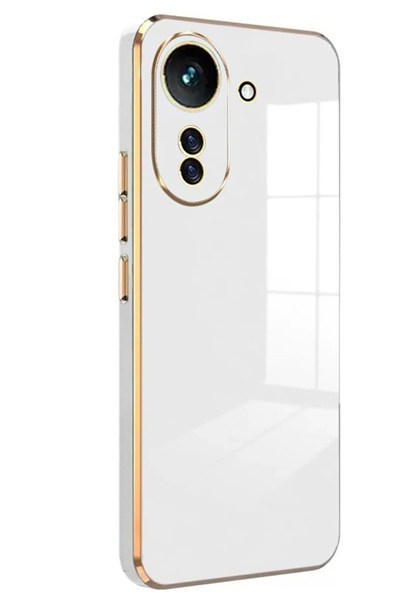 Mey İthalat®   Redmi 13C Kılıf Volet Silikon - Beyaz