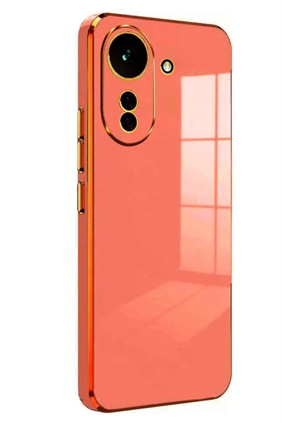 Mey İthalat®   Redmi 13C Kılıf Volet Silikon - Kırmızı