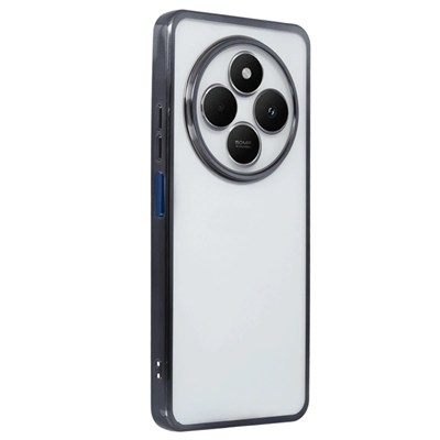 Mey İthalat®   Redmi 14C Kılıf  Lensli Silikon - Siyah