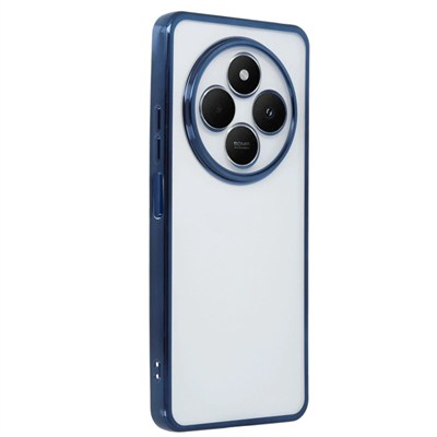 Mey İthalat®   Redmi 14C Kılıf  Lensli Silikon - Lacivert