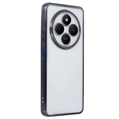 Mey İthalat®   Redmi 14C Kılıf  Lensli Silikon - Siyah