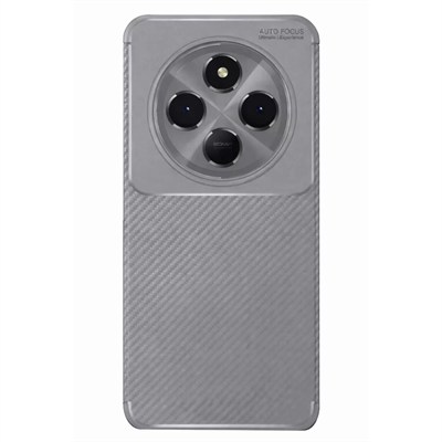 Mey İthalat®   Redmi 14C Kılıf Auto Focus Karbon Kapak - Gri