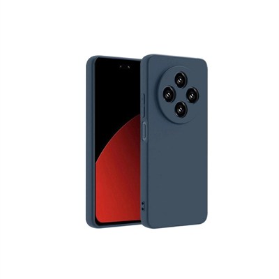 Mey İthalat®   Redmi 14C Kılıf First Silikon - Lacivert