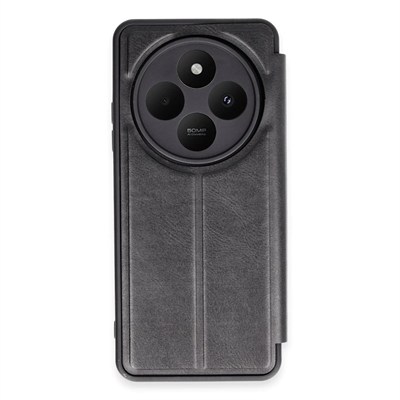 Mey İthalat®   Redmi 14C Kılıf Flip Cover - Siyah
