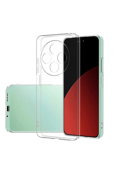 Mey İthalat®   Redmi 14C Kılıf Lüx Şeffaf Silikon