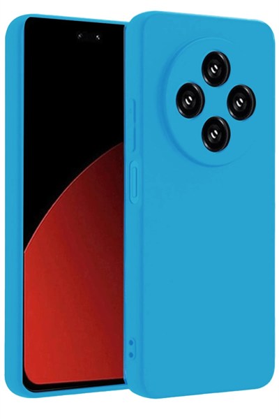 Mey İthalat®   Redmi 14C Kılıf Nano içi Kadife Silikon - Mavi