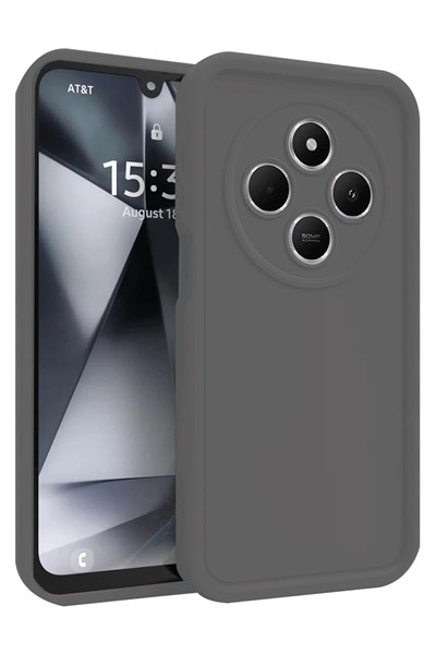 Mey İthalat®   Redmi 14C Kılıf Viera Silikon - Gri